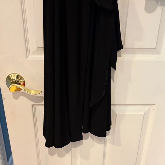 Ralph Lauren Black Long Sleeve Wrap Dress - Picture 5 of 10